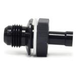 STM -6AN Black Anodized E85 Safe Fuel Bulkhead Fitting