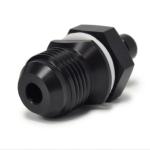 STM -8AN Black Anodized E85 Safe Fuel Bulkhead Fitting