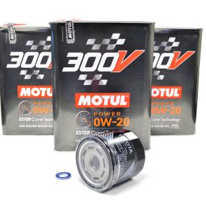 STM Corolla GR MOTUL 300V 0W20 Engine Oil Change Package