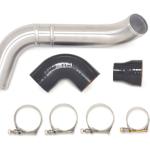 STM Evo 5/6 Lower Intercooler Pipe for Stock Frame Turbo (2.5in Aluminum)