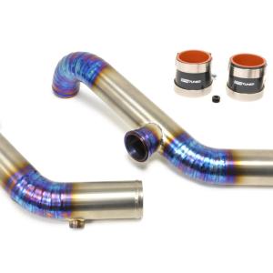 STM Evo 7/8/9 Titanium 2.5in Upper Intercooler Pipe Kit
