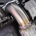 STM Evo 7/8/9 Downpipe O2 Recirculated for FP SS Housing