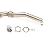STM Evo 7/8/9 Downpipe O2 Recirculated for FP SS Housing