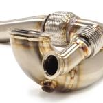 STM Evo 7/8/9 Downpipe O2 Recirculated for FP SS Housing