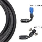 STM -6AN E85 Fuel Tank to Rail Kit for Evo 7/8/9