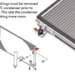 STM Evo 7/8/9 Billet Aluminum Slim Radiator