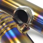 STM Evo 7/8/9 Titanium 3in Race Upper Intercooler Pipe Kit