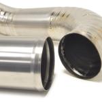 STM Evo 7/8/9 Titanium 3in Race Upper Intercooler Pipe Kit