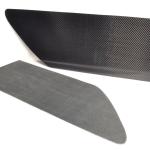 STM Carbon Fiber Front Bumper Shutters - Evo 8