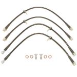 STM Stainless Steel Brake Lines for Evo X