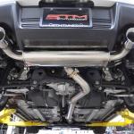 STM Evo X Stainless Cat-Back Dual Exit Exhaust (With Muffler)