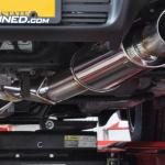 STM Evo X Stainless Cat-Back Single Exit Exhaust
