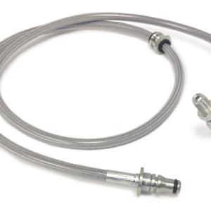 STM Stainless Steel Braided Clutch Line - Evo X