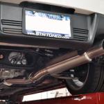 STM Evo X Titanium Single Exit Cat-Back Exhaust
