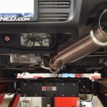 STM Evo X Titanium Single Exit Cat-Back Exhaust