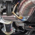 STM Evo X Titanium Single Exit Cat-Back Exhaust
