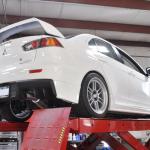 STM Evo X Titanium Single Exit Cat-Back Exhaust