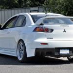 STM Evo X Titanium Single Exit Cat-Back Exhaust