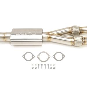 STM R35 GTR Stainless Y Pipe with Muffler (Not for Street Use)