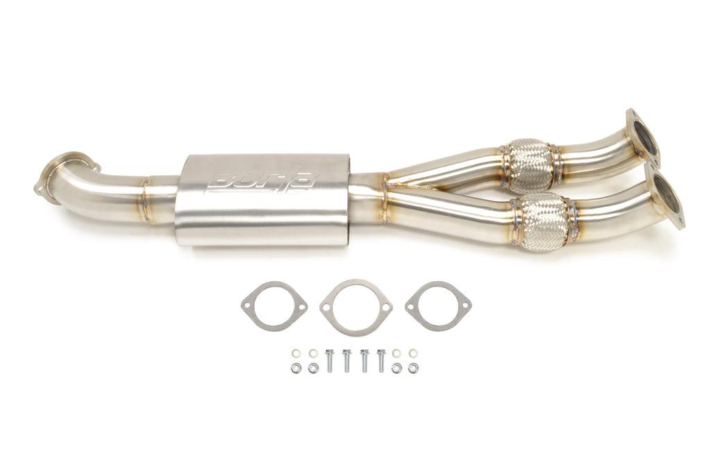 STM R35 GTR Stainless Y Pipe with Muffler (Not for Street Use)