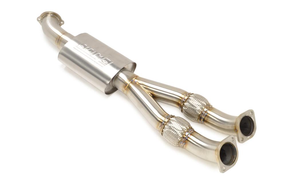 STM R35 GTR Stainless Y Pipe with Muffler (Not for Street Use)