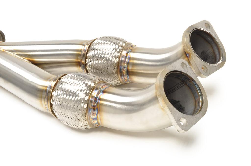 STM R35 GTR Stainless Y Pipe with Muffler (Not for Street Use)