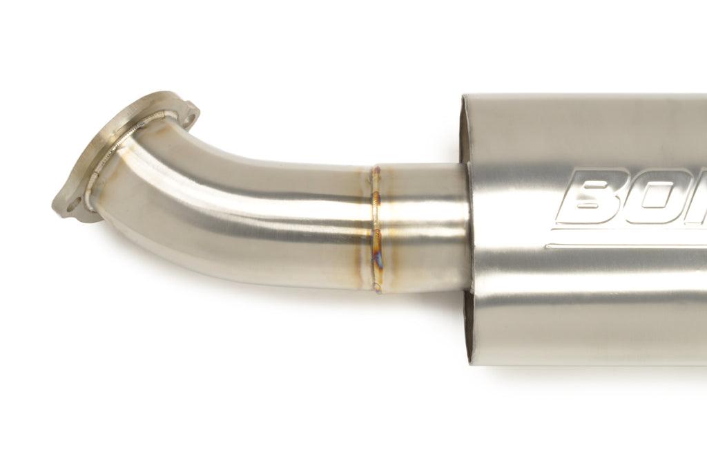 STM R35 GTR Stainless Y Pipe with Muffler (Not for Street Use)
