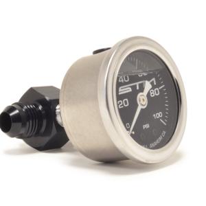 STM -6AN In-Line Fuel Pressure Gauge