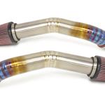STM R35 GTR Titanium Intakes (Burned Blue)