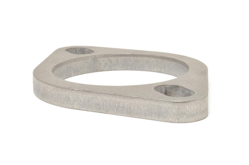 STM Stainless Steel Exhaust Flange 2-Bolt / 2.5-Inch Elongated (LC-053)