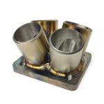 STM T4 Twin-Scroll Turbo Manifold Merge Collector Flange (4 to 1)