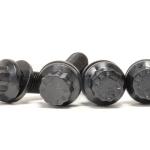 STM ARP Black Turbo to Manifold Bolt Kit for Evo 4-9 FP Cast Manifold