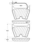 StopTech Posi-Quiet Brake Pads for RS3/TTRS