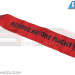 Stroud Remove Before Flight Red Parachute Safety Flag