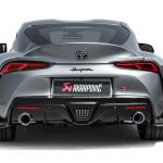 Akrapovic Slip-On Titanium Exhaust for 2020 Supra (S-TY/T/1H)