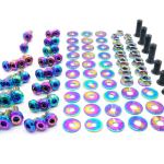 Dress Up Bolts Titanium Stage 2 Engine Bay Kit for 2015-2021 WRX/STi (SUB-015)