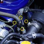 Dress Up Bolts Titanium Stage 2 Engine Bay Kit for 2015-2021 WRX/STi (SUB-015)