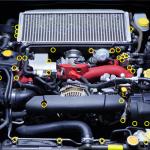 Dress Up Bolts Titanium Stage 2 Engine Kit/TMIC for 2015-2021 STi (SUB-017)