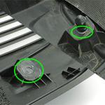 PERRIN Engine Cover Lockdown for 15-21 WRX (PSP-ENG-166BK)
