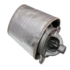 Silver Starter Heat Shield
