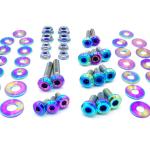 Dress Up Bolts Titanium Stage 1 Engine Bay Kit for 2020+ Supra GR (TOY-008)