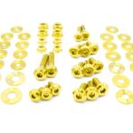 Dress Up Bolts Titanium Stage 1 Engine Bay Kit for 2020+ Supra GR (TOY-008)