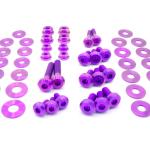 Dress Up Bolts Titanium Stage 1 Engine Bay Kit for 2020+ Supra GR (TOY-008)