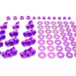 Dress Up Bolts Titanium Stage 2 Engine Bay Kit for 2020+ Supra GR (TOY-009)