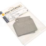 Girodisc Titanium Brake Pad Shields for Evo 5-X
