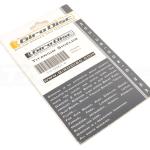 Girodisc Titanium Brake Pad Shields for Evo 5-X
