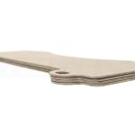 Girodisc Titanium Front Pad Shields for R35 C7 488 (TS-1382)