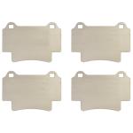 Girodisc Titanium Brake Pad Shields for Subaru STi