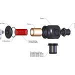 Turbosmart BOV Kompact Plumb-Back 34mm for Evo/3000GT (TS-0203-1223)