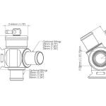 Turbosmart BOV Kompact Dual-Port 34mm for Evo/3000GT (TS-0203-1023)